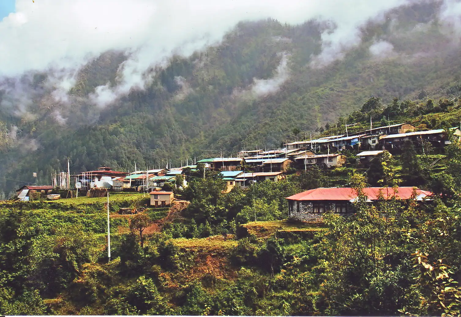 Helambu village Kakani Trekking